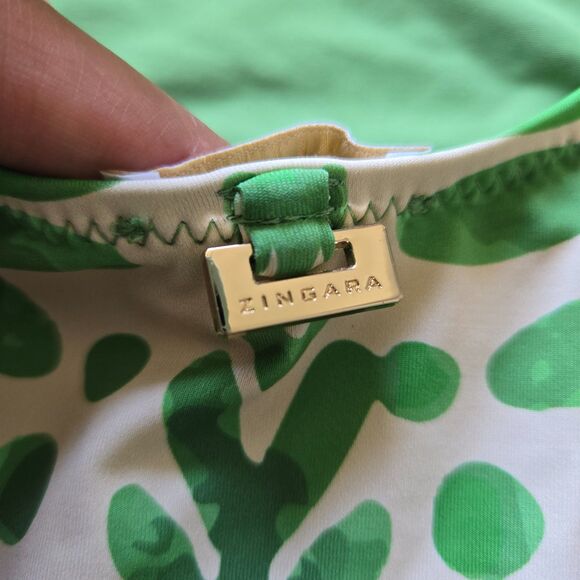 Zingara One Piece Swim Suit Size Large - Picture 4 of 4